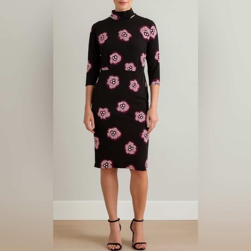 Samantha Sung silk floral dress 6